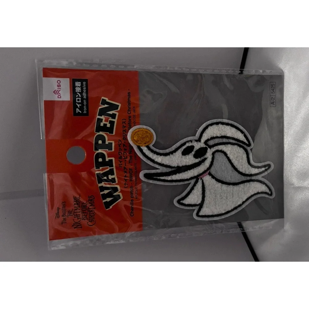 The Nightmare Before Christmas Chenille Iron-On Patch WAPPEN [2803CG][B]